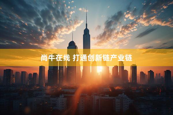 尚牛在线 打通创新链产业链